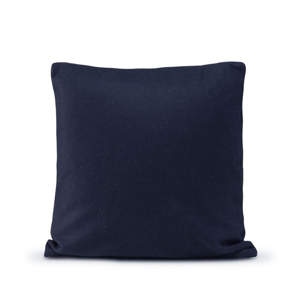 Tmavě modrý vlněný povlak na polštář HF Living Felt Navy, 50 x 50 cm