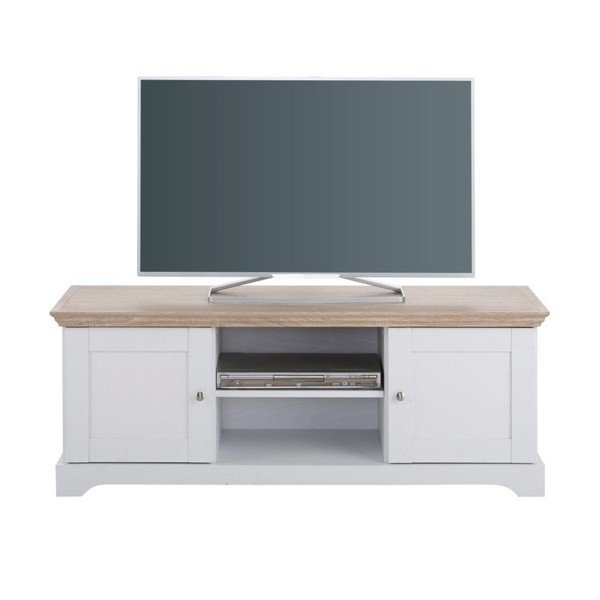 Tavolo TV in legno bianco Anika - Støraa