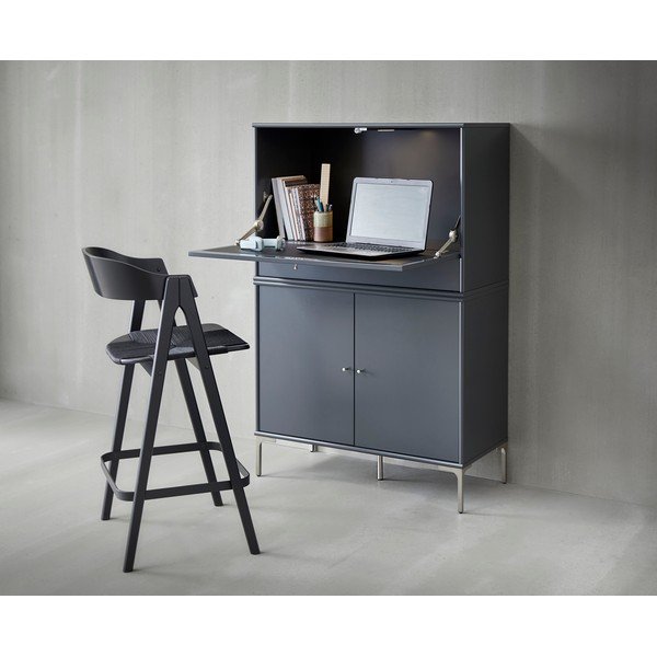 Mobile vino grigio scuro 89x76 cm Mistral - Hammel Furniture-image-1