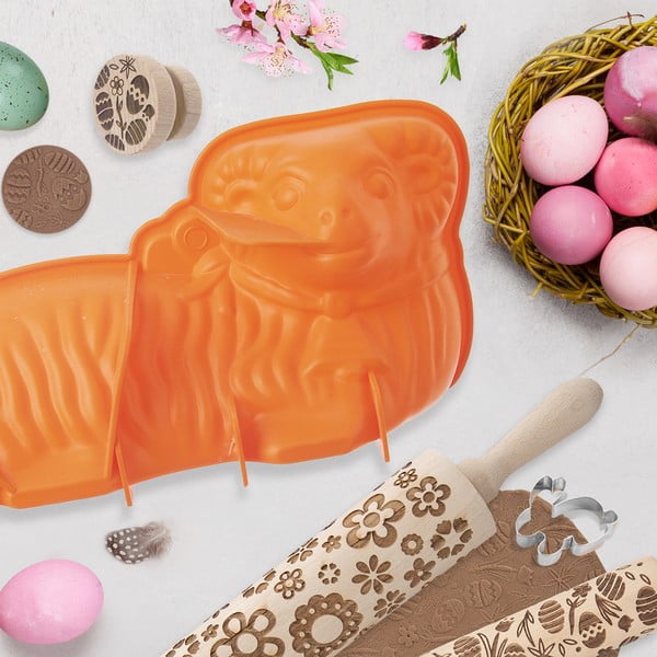 Stampo da forno in silicone per agnello 17x31 cm – Orion-image-1