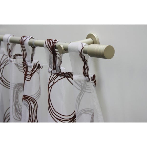 Mantovana estensibile in metallo 120 - 210 cm Elba - Gardinia-image-1