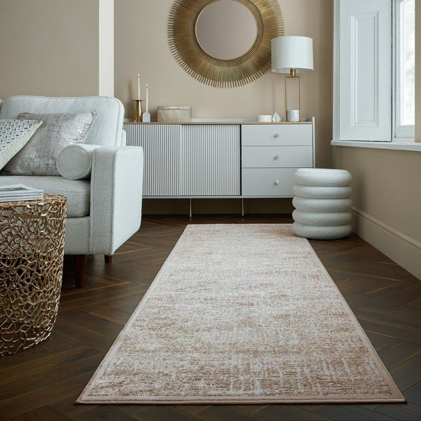Runner beige 80x300 cm Trace - Flair Rugs-image-1