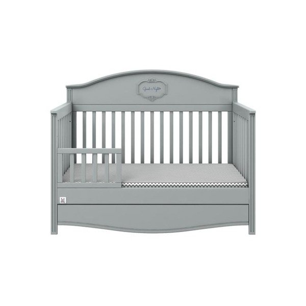 Barriera per lettino grigio GoodNight - BELLAMY-image-1