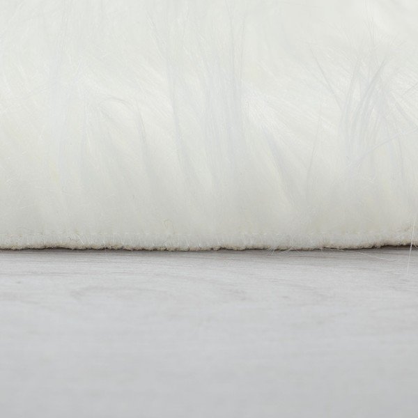 Pelliccia sintetica bianca Sheepskin - Flair Rugs-image-4