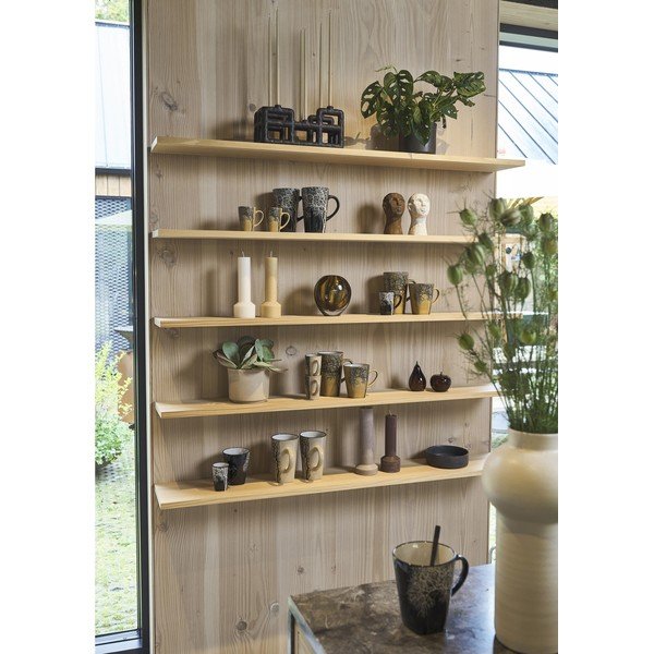 Set di 4 tazze da espresso in gres cremoso da 100 ml Hela - Villa Collection-image-1