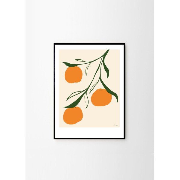 Poster 30x40 cm Orange – Anna Mörner – The Poster Club-image-2