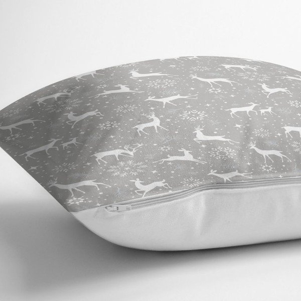 Federa natalizia Renna, 42 x 42 cm - Minimalist Cushion Covers-image-1
