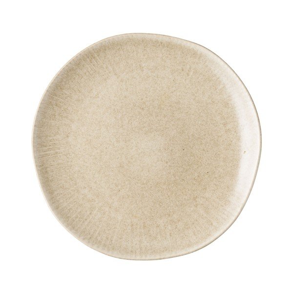 Set di piatti greige in gres 4 pz ø 21 cm Viola – House Nordic-image-2