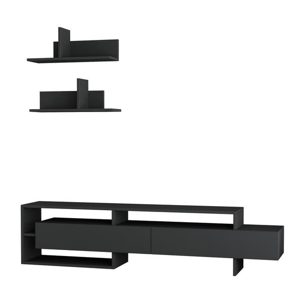 Televisore antracite 180x42 cm Gara - Homitis