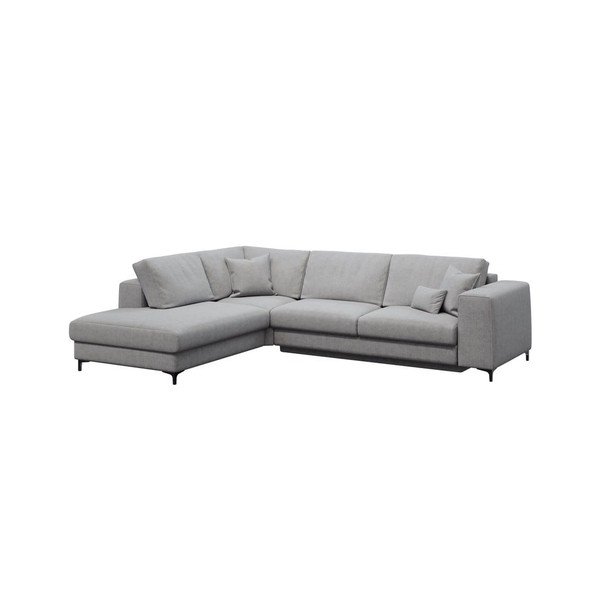 Divano letto grigio chiaro Devichy , angolo sinistro Rothe - devichy-image-2