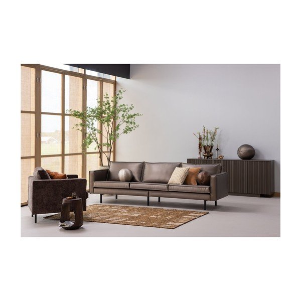 Tavolino rotondo in mango massiccio ø 33 cm Bayo – WOOOD-image-3