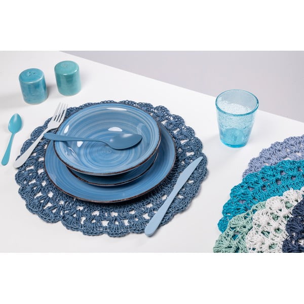 Tovaglietta di carta 6 pz ø 38 cm Uncinetto - VDE Tivoli 1996-image-1