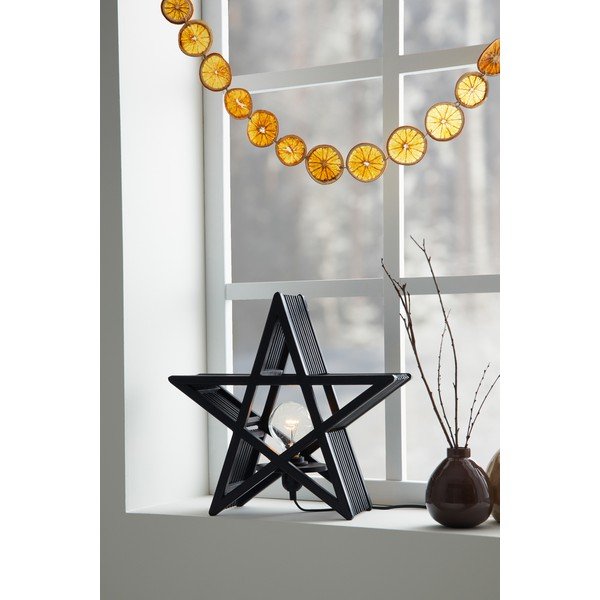 Decorazione luminosa natalizia nera Bamboo - Markslöjd-image-2