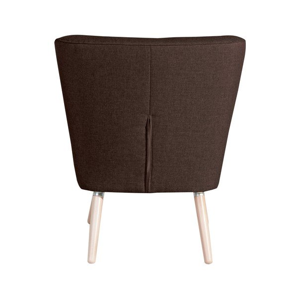 Poltrona Neele Chocolate marrone scuro - Max Winzer-image-2