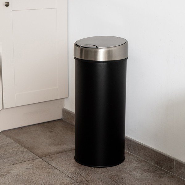 Cestino nero Top, 40 L - Addis-image-1