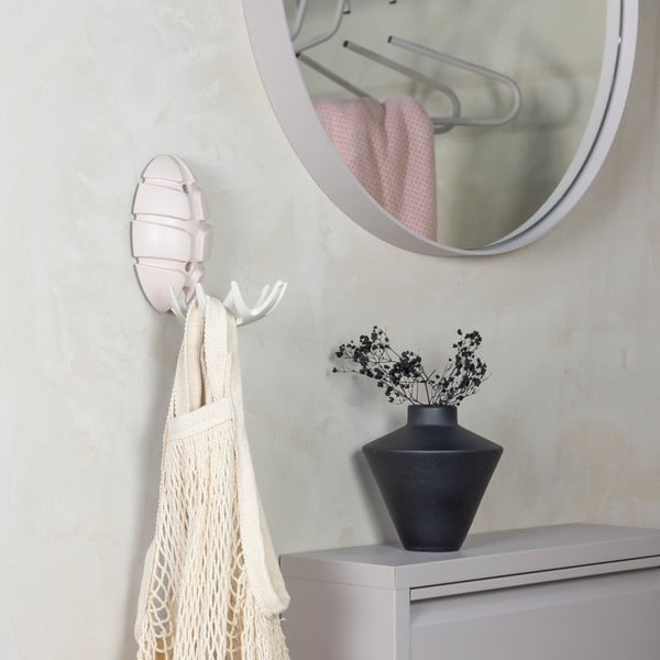 Gancio da parete beige in plastica Bug – Spinder Design-image-3