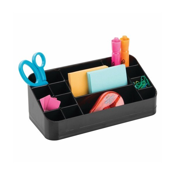 Černý organizér InterDesign Clarity Multi