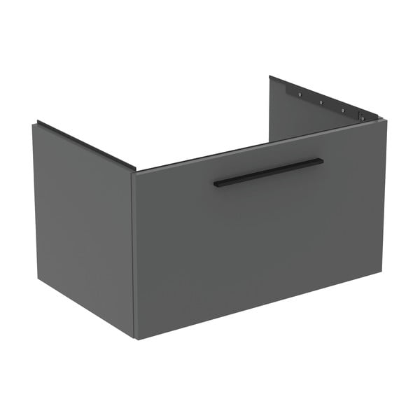Mobile per lavabo grigio a sospensione 80x44 cm i.Life B - Ideal Standard-image-4