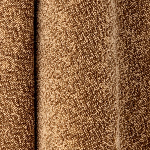 Telo da bagno in cotone marrone 70x140 cm Kahla - Bloomingville-image-3