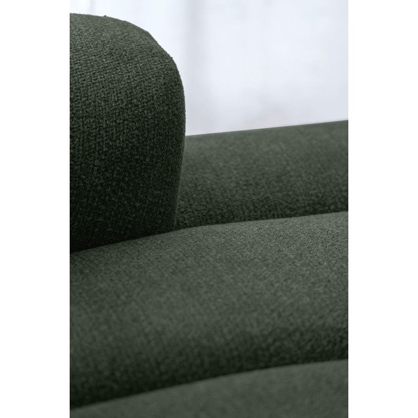 Divano angolare verde scuro (con penisola a sinistra/a U) Shell – Miuform-image-3