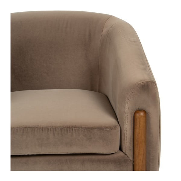 Poltrona marrone chiaro - Ixia-image-4