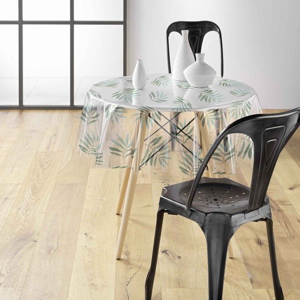 Tovaglia adatta per pulizia con panno umido ø 140 cm Verdalis – douceur d'intérieur-image-1