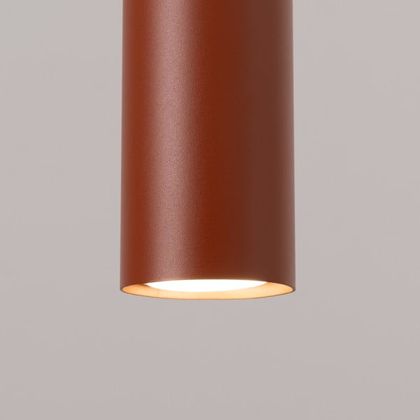 Lampadario color mattone Castro – Sollux-image-4