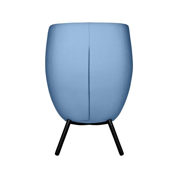 Poltrona azzurra Moai - Softline-image-2