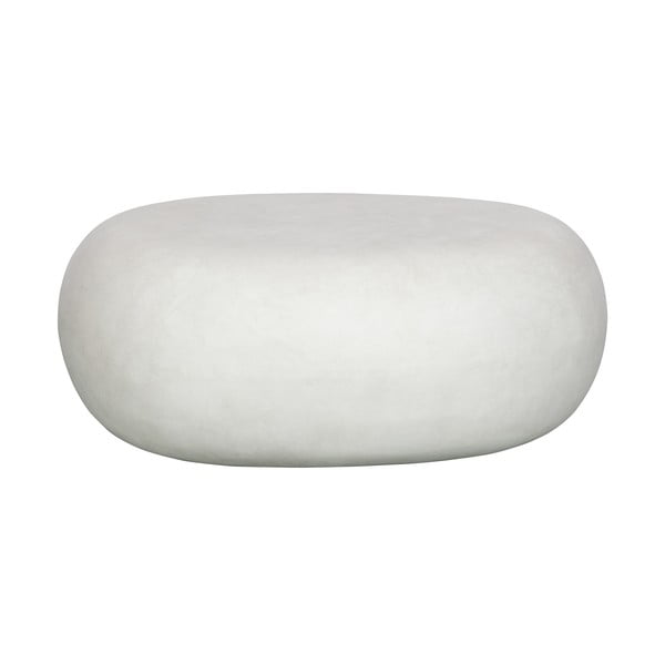 Tavolino bianco 65 x 49 cm Pebble - vtwonen