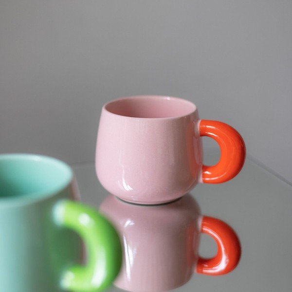 Tazza rosa in new bone china 470 ml Coco – ONA-image-1
