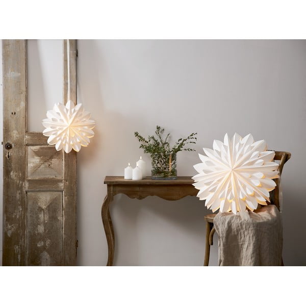 Decorazione natalizia bianca , ø 60 cm Clipp - Star Trading-image-3
