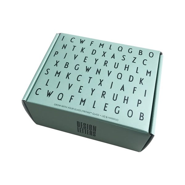 Tazza verde per bambini Cresci con la tua tazza Grow with Your Cup - Design Letters-image-3