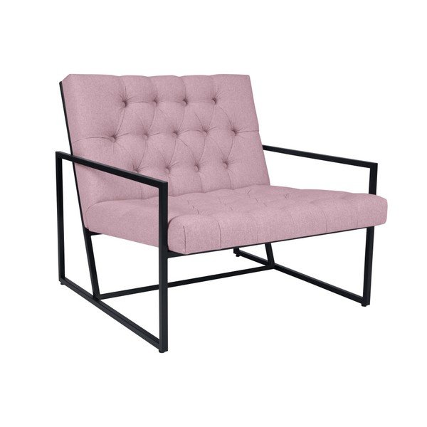 Poltrona rosa chiaro Aster - Mazzini Sofas