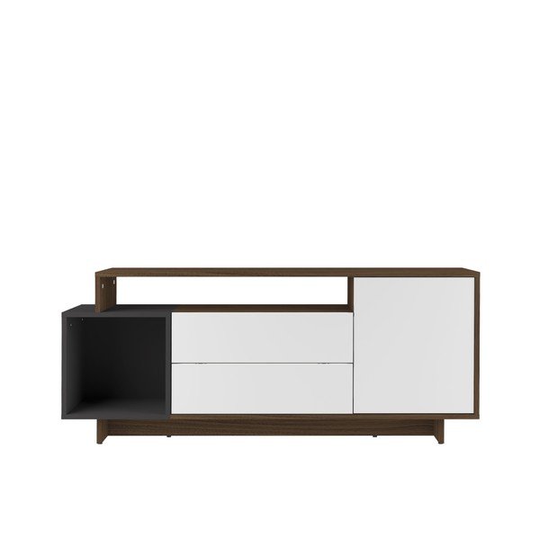 Tavolo TV bianco Kube - TemaHome