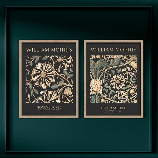 Set di dipinti 2 pz 30x40 cm Morris – Styler-image-1