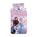 Set copripiumino e federa da bambini in cotone per letto singolo 140x200 cm Frozen "Sky" – Jerry Fabrics