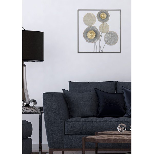 Decorazione murale in metallo Squity, 50 x 50 cm Sqity - Mauro Ferretti-image-1