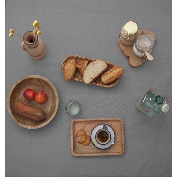 Tovaglia Grigio freddo, 140 x 140 cm - Really Nice Things-image-2