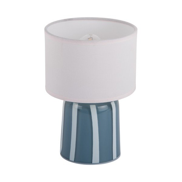 Lampada da tavolo LED blu in metallo (altezza totale 20 cm) Verano LED – Leitmotiv