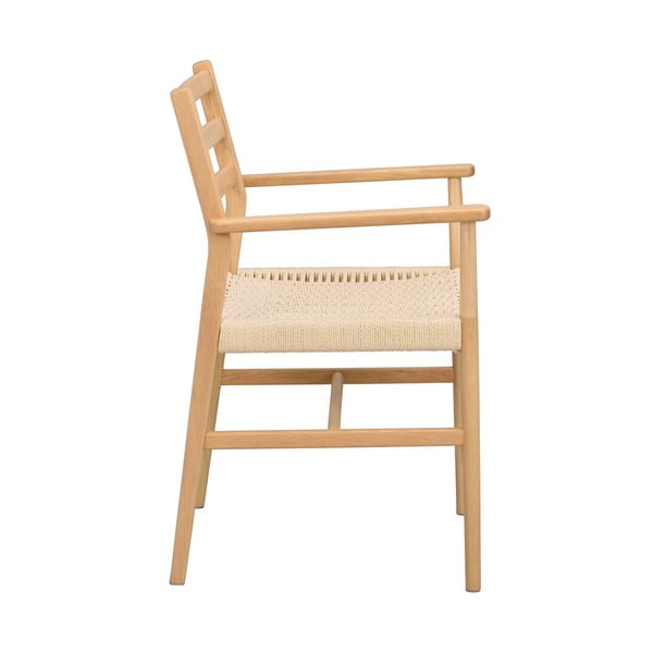 Sedie da pranzo in colore naturale Harlan - Rowico-image-3