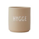 Tazza in porcellana beige 300 ml Hygge - Design Letters