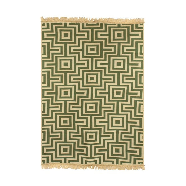 Tappeto Kenar beige e verde, 60 x 90 cm - Ya Rugs