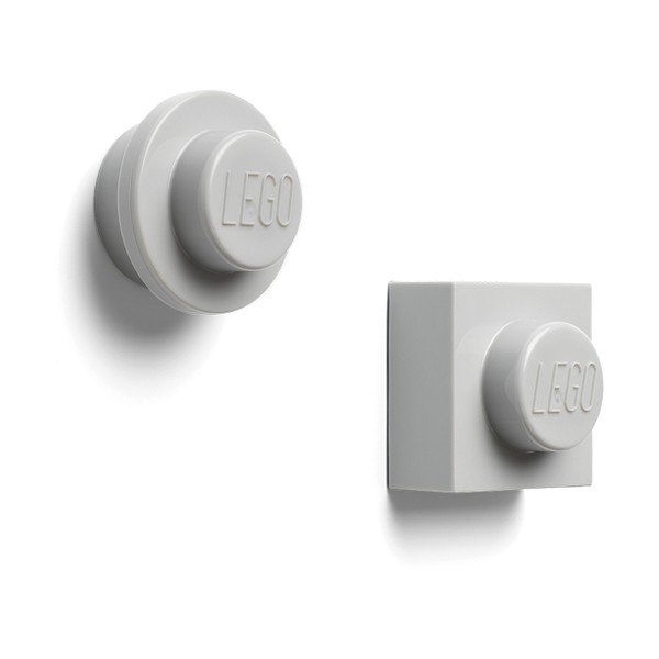 Set di 2 magneti grigi - LEGO®
