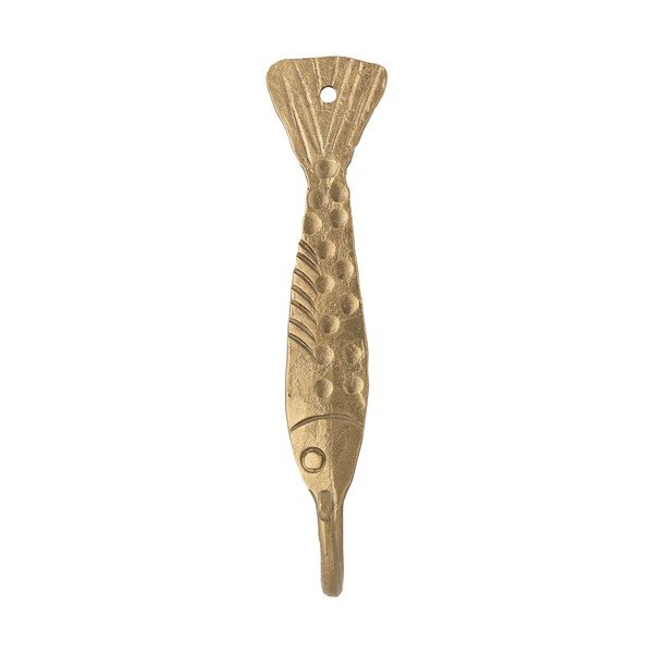 Gancio da parete color ottone in metallo Chalix – Bloomingville