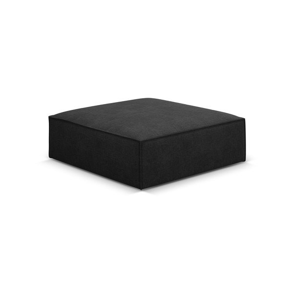 Pouf grigio scuro Vanda - Mazzini Sofas-image-2