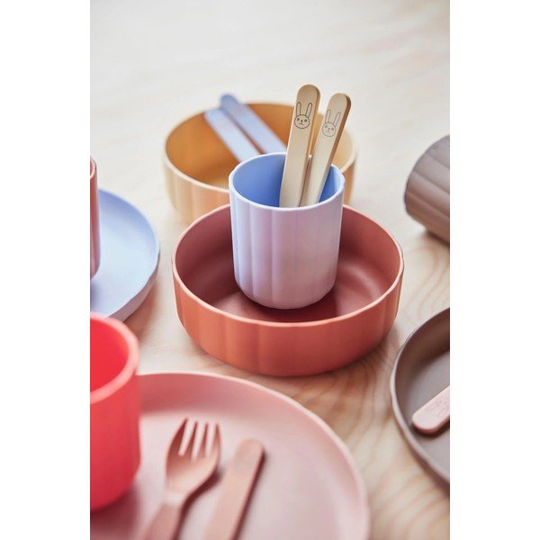 Set da pranzo per bambini in plastica 3 pz Pullo – OYOY Mini-image-2