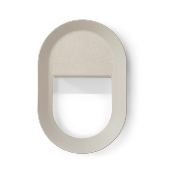 Gancio da parete grigio tortora in acciaio Coucou – Spinder Design-image-2