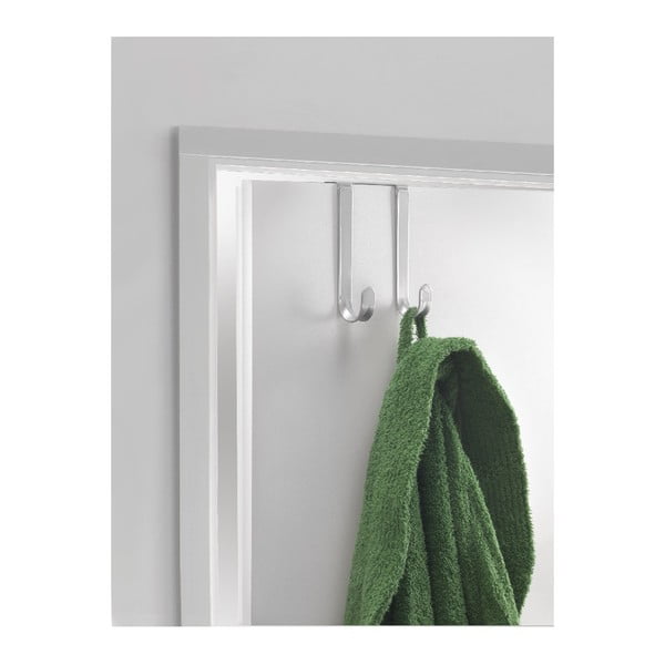 Appendino per porta con 2 ganci, lunghezza 14 cm - Metaltex-image-1