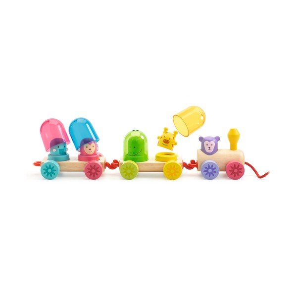 Giocattolo in legno Rainbow Train - Djeco