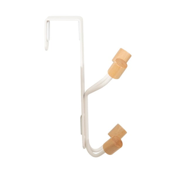 Appendiabiti da porta in metallo con 4 ganci - Compactor-image-1